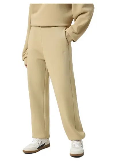 Pantaloni dama FULLNESS VIGOR7 W PANTS CH - Bumbac - Crem - Crem