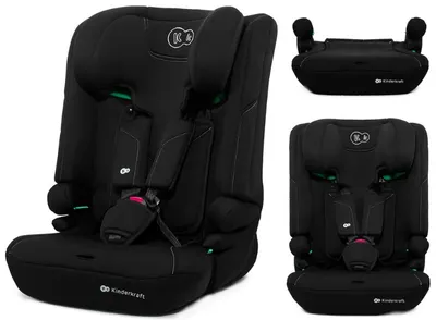 Scaun auto Kinderkraft - I-Comfy, i-Size, 76-150 cm, Black