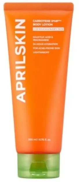 Aprilskin Carrotene Loțiune hidratantă de corp împotriva acneei, 200 ml