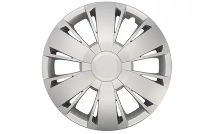 Set 4 bucati capac roata model Omega, 15inch, culoare argintiu