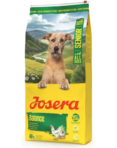 JOSERA Senior Balance 2x12,5kg hrană câini bătrâni cu aport redus de grăsimi