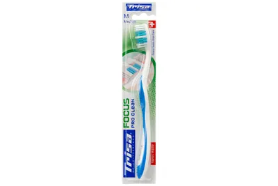 Periuta de dinti Focus Pro Clean Medium, 1 bucata, Trisa