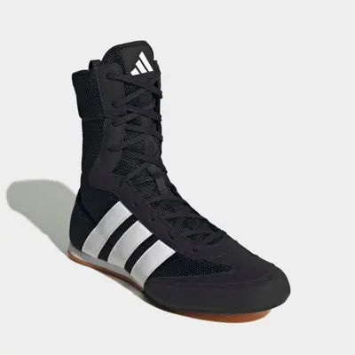 Încălţăminte de box înaltă ADIDAS Boxe Hog Classic Negru