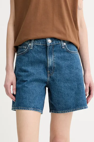 rag & bone pantaloni scurți pentru femei, din bumbac Kaia