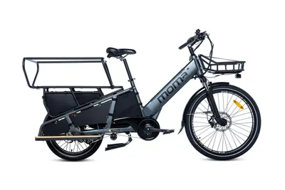 Bicicletă cargo electrică, E-Long Tail Autonomie până la 90 km