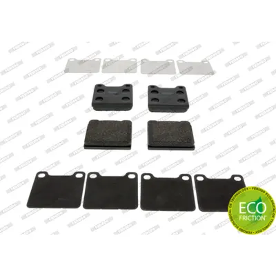 Set placute frana, frana disc FERODO FDB704