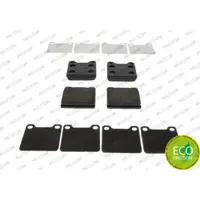 Set placute frana, frana disc FERODO FDB704
