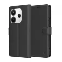 Husa pentru Xiaomi Redmi Note 14 4G (Regional), Techsuit, Leather Folio, Neagra