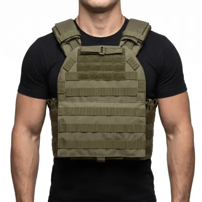 Plate Carrier MOLLE QUICK RELEASE GFC Tactical - OLIVE GREEN