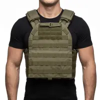 Plate Carrier MOLLE QUICK RELEASE GFC Tactical - OLIVE GREEN
