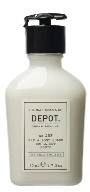Fluid emolient inainte si dupa barbierit 402, 50ml, Depot