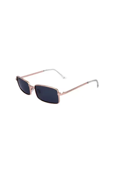 Ochelari de soare unisex dreptunghiulari Matrix - Auriu rose