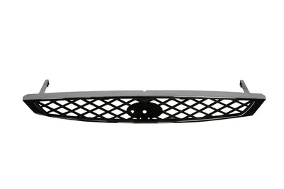 Grila radiator potrivit FORD FOCUS I, FOCUS I/combi; ZX3, FOCUS ZX5 1.4-2.0 1998-2005 pana in 2004 - (crom/negru)