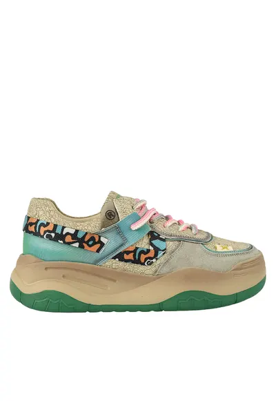 Tenisi sport - dama - S001 bej - piele naturala - Bej