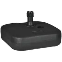 Outsunny Suport Umbrelă de Grădină cu Bază de Umplere Apă/Nisip HDPE Rezistent la Intemperii 46x45x26cm Negru | Aosom Romania