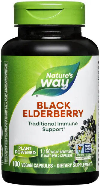 Black Elderberry, 100 capsule, Nature's Way