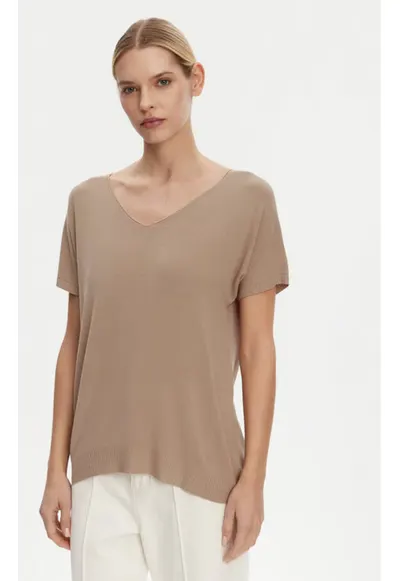 Pulover dama - 305341006 - Viscoza - One Size INTL - Maro