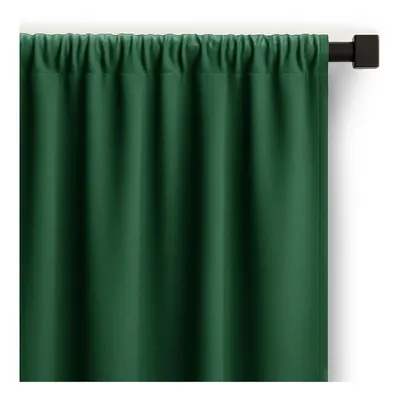 Draperie verde-închis dimout (semi-opacă) 140x270 cm Carli – Restilo