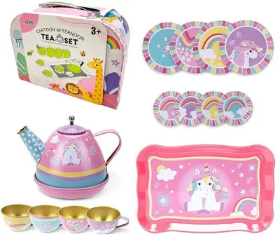 Set de ceai pentru copii Raya Toys - În valiză