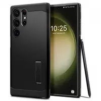 Husa pentru Samsung Galaxy S23 Ultra S918, Spigen, Tough Armor, Neagra ACS05623