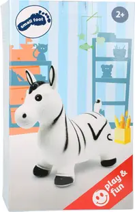 Jucărie de călărie pentru copii Small Foot - Zebră