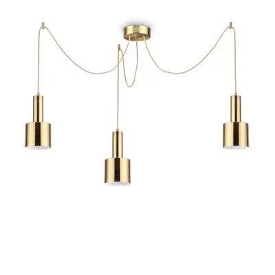 Corp de iluminat suspendat, lustra HOLLY SP3 OTTONE SATINATO