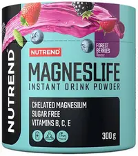 Magneslife Instant Drink Powder, fructe de pădure, 300 g, Nutrend