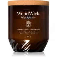 Woodwick Lavender & Cypress lumânare parfumată