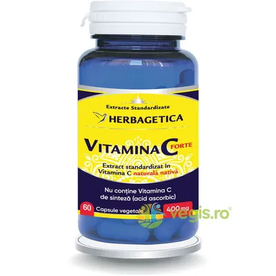 Vitamina C Forte 400mg 60cps