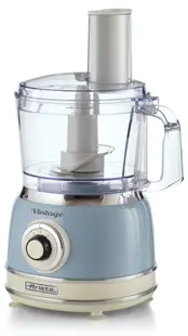 Robot de bucătărie Ariete - Vintage 1781, 1000W, 2.1 l, Celeste