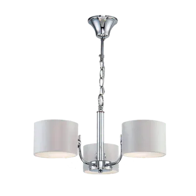 Candelabru Melody 3xe27 Alb/krom