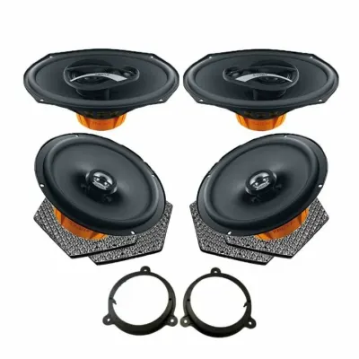 Pachet difuzoare auto Hertz Dieci dedicat Nissan Patfinder 2004-2010, RMS 90W