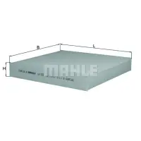 Filtru, aer habitaclu KNECHT LA 293