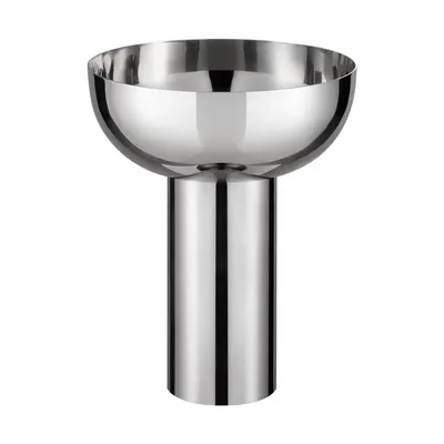 Vază argintie din oțel inoxidabil (înălțime 21 cm) Miyabi – Blomus