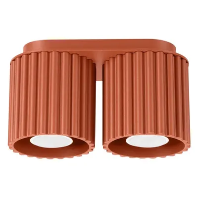 Spot teracotă din metal 10x21 cm Zora – Sollux
