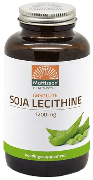 Absolute Soja Lecithine, 1200 mg, 90 capsule, Mattisson Healthstyle