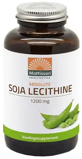 Absolute Soja Lecithine, 1200 mg, 90 capsule, Mattisson Healthstyle