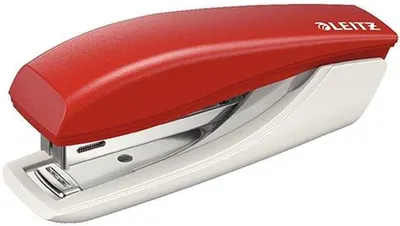 Capsator Leitz №10, până la 10 foi, roșu