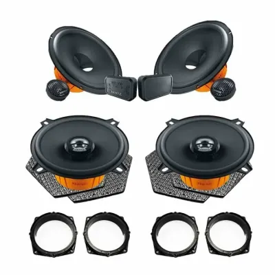 Pachet difuzoare auto Hertz Dieci dedicat Mitsubishi Colt 2004-2012, RMS 60W