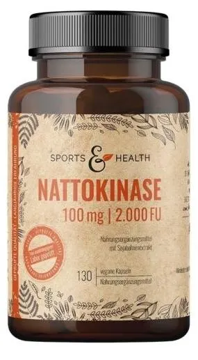 Nattokinaza, 130 capsule, Sports & Health Solutions