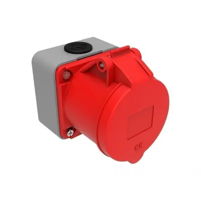 Priza Industriala Bemis BC1-3505-2510 3P+N+E, 32A, 380V, Aparenta, IP44