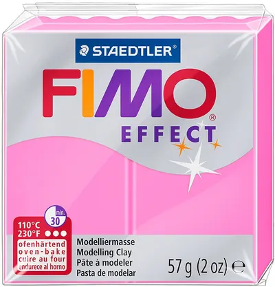 Lut polimeric Staedtler - Fimo Effect, 57 g, roz
