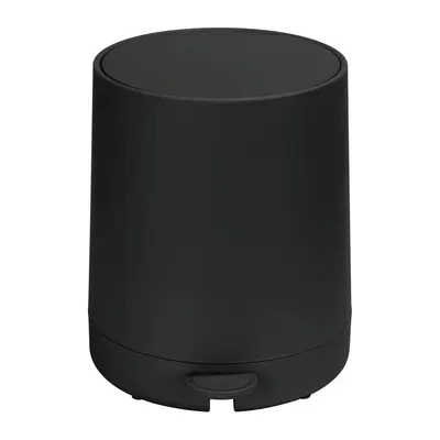 Coș de gunoi negru cu pedală din plastic 5 l Fablo – Wenko