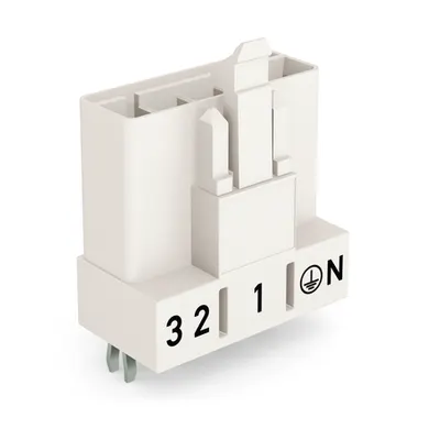 Plug for PCBs; straight; 5-pole; Cod. A