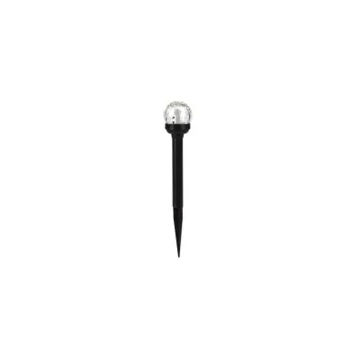 Lampa solara cu senzor de miscare, lumina LED alb rece, baterie 40 mAh, 1.2V, negru