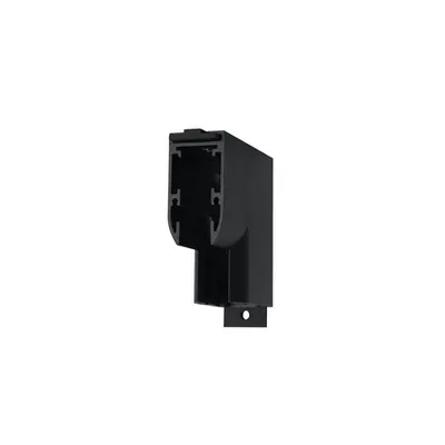 ULTRA SLIM MAGNETIC Nisipiu Negru Aluminiu Connector Vertical 90° Suspend & Surface Mounted