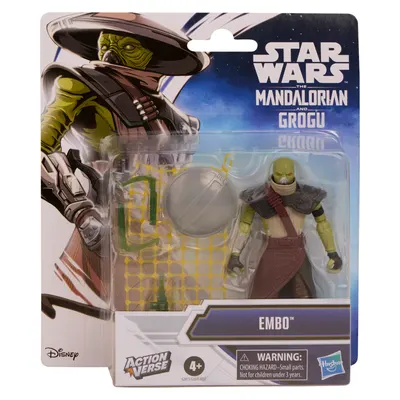 Figurina cu accesorii, Star Wars, ActionVerse, Embo, G2871