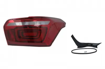 Stop spate dreapta (exterior, P21 5W P21W W16W) potrivit CITROEN C-ELYSEE 11.16