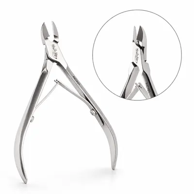 Clește Profesional Cuticule NAILSUP NC901 din Inox, 12 mm pentru Manichiură și Pedichiură