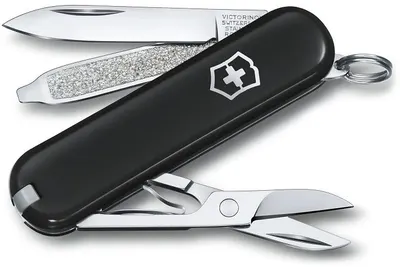 Cuțit de buzunar elvețian Victorinox - Classic SD, Dark Illusion